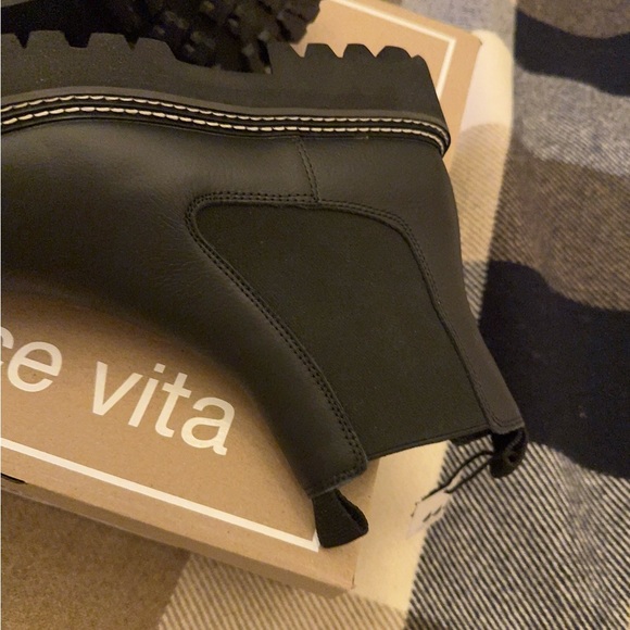 Dolce Vita Black Boot Leather Size 7.5 - Picture 9 of 10